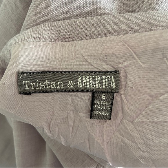 TERRA NOSTRA Lilac Midi Skirt -Size 6 - Picture 7 of 13